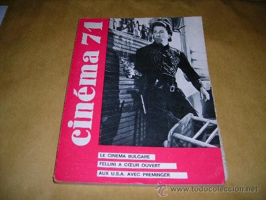 (M) REVISTA CINEMA 71 Nº 156 MAI 1971 ,DIRCT. JEAN BILLEN PARIS 160 PAG. 18,5X14 CM. (Cine - Revistas - Cinema)