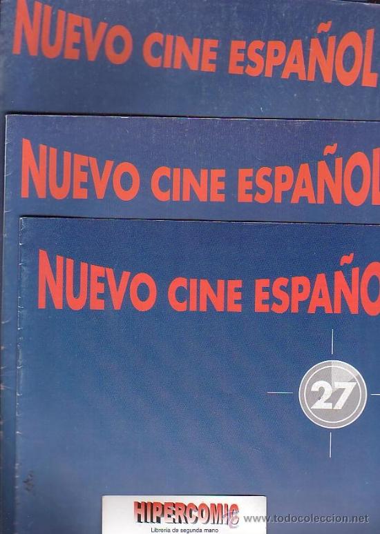 Cine: NUEVO CINE ESPA&Ntilde;OL, LOTE 9 FASCICULOS - edita : ALTAYA