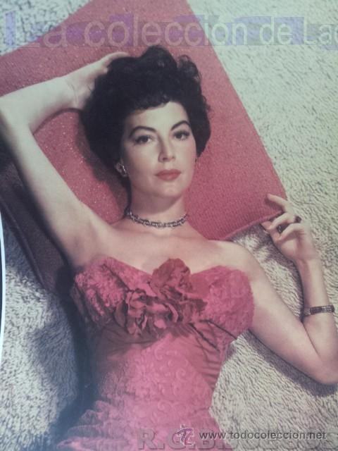 Cine: POSTER CINE AVA GARDNER APROX 23 X 33 cmts