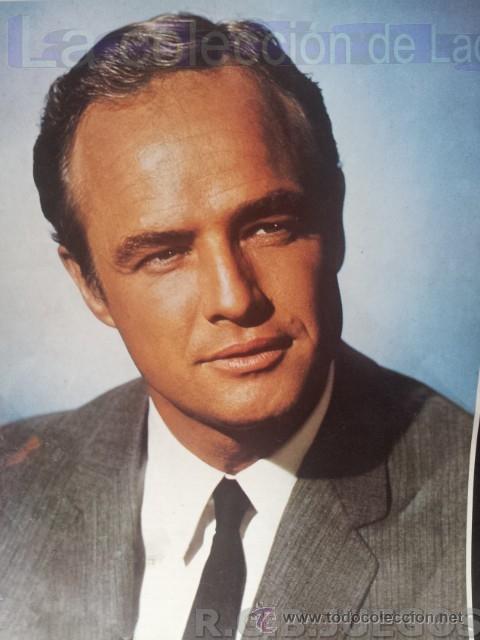 Cine: POSTER CINE MARLON BRANDO APROX 23 X 33 cmts