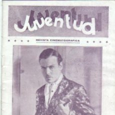 Cine: JUVENTUD REVISTA CINEMATOGRAFICA Nº 6 - OCTUBRE 1929 - BILLIE DOVE,CLIVE BROOK,RUTH ELDER,NILS ASTER. Lote 38716483
