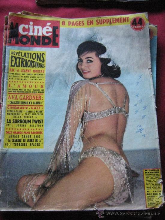 Cin&eacute;ma: REVISTA CINE MONDE - N&ordm; 1479 - MICHELE MERCIER
