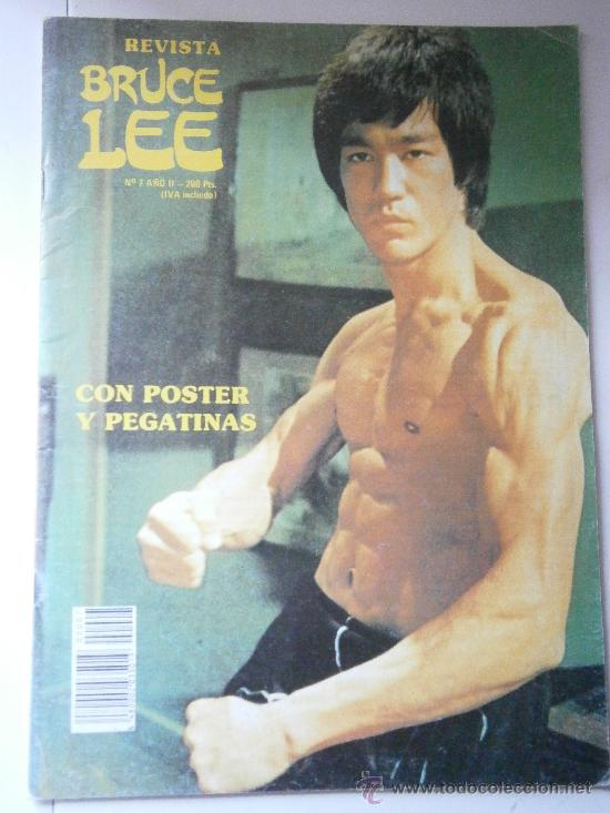 Revista bruce lee 7 hegeo 1987 + poster - Vendido en Venta ...