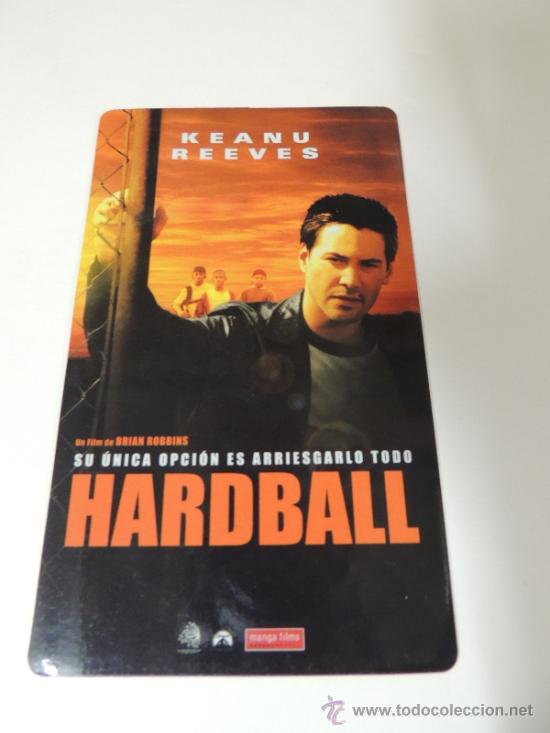 Kino: iman con cartel hard ball - keanu reeves diane lane - beisbol