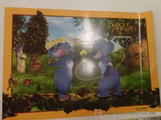 Kino: EL BOSQUE ANIMADO LAMINA ORIGINAL DISNEY --ESPECTACULAR Y DIVERTIDA