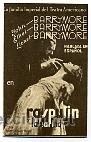 Kino: RASPUT&Iacute;N Y LA ZARINA, con John Barrymore.