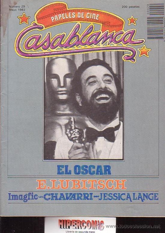 Kino: PAPELES DE CINE CASABLANCA N&ordm; 29 , MAYO 1983
