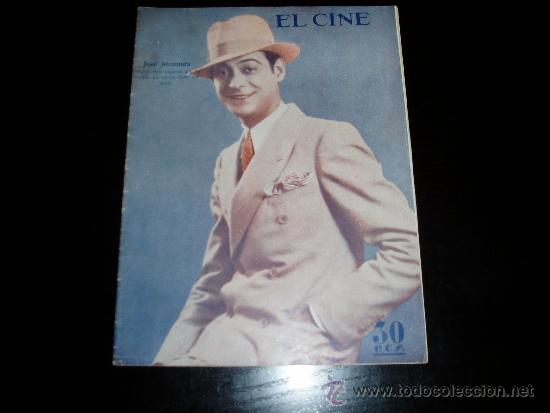 Kino: EL CINE REVISTA CINEMATOGR&Aacute;FICA. . 30 CTS. 10 DE MARZO  DE 1932. JOSE ALCANTARA.