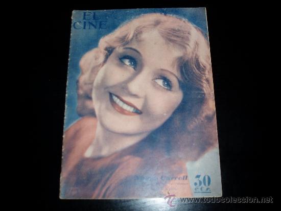 Kino: EL CINE REVISTA CINEMATOGR&Aacute;FICA. 30 CTS.  26 DE MAYO  DE 1932. NANCY CARROL