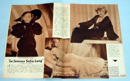 Cine: Popular Film nº 446 Marzo 1935 revista cine artículos cine Hollywood y España publicidad época - Foto 5 - 39296041
