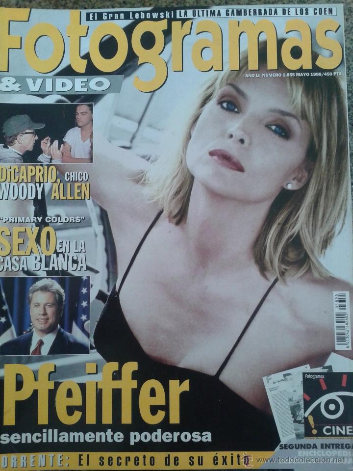 Cine: FOTOGRAMAS N&ordm; 1855 -- PFEIFFER SENCILLAMENTE PODEROSA -- MAYO 1998 - Foto 1