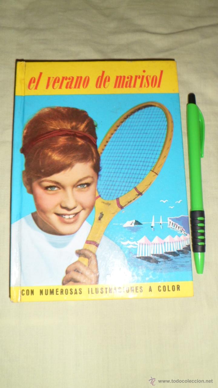 Kino: EL VERANO DE MARISOL - COLECCI&Oacute;N FRANJA AMARILLA N&ordm; 9 - 1964 - CON ILUSTRACIONES COLOR