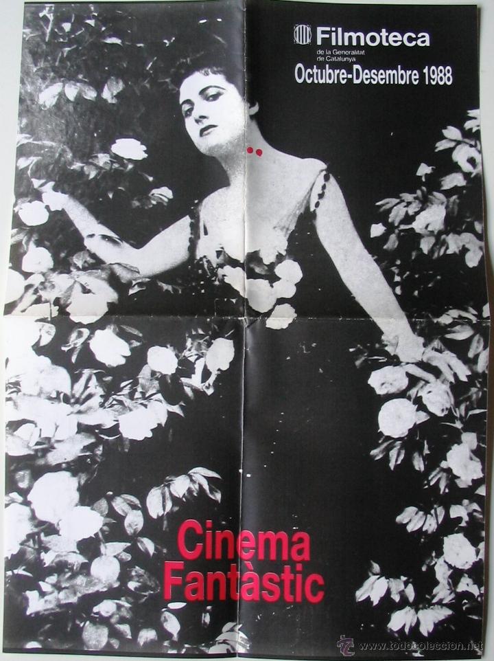 Kino: Cine Fantastico - Folleto filmoteca de Catalunya - octubre a diciembre de 1988