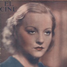 Cine: CINE -EL CINE -8.DIC.1932-LALLULAH BANKEAD - 28 PAGS.. Lote 40080941