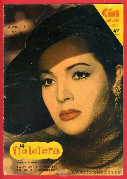 Cin&eacute;ma: REVISTA CINE ENSUE&Ntilde;O, LA VIOLETERA, FASCICULO N&ordm; 5 , SARA MONTIEL , ORIGINAL