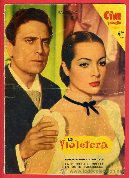 Cin&eacute;ma: REVISTA CINE ENSUE&Ntilde;O, LA VIOLETERA, FASCICULO N&ordm; 7 , SARA MONTIEL , ORIGINAL