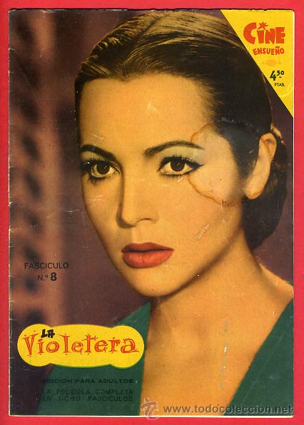 Cin&eacute;ma: REVISTA CINE ENSUE&Ntilde;O, LA VIOLETERA, FASCICULO N&ordm; 8 , SARA MONTIEL , ORIGINAL