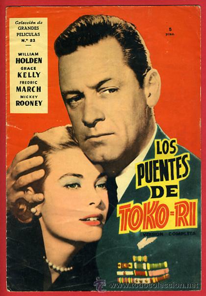 Cin&eacute;ma: REVISTA CINE, COLECCION GRANDES PELICULAS , LOS PUENTES DE TOKO RI, ORIGINAL