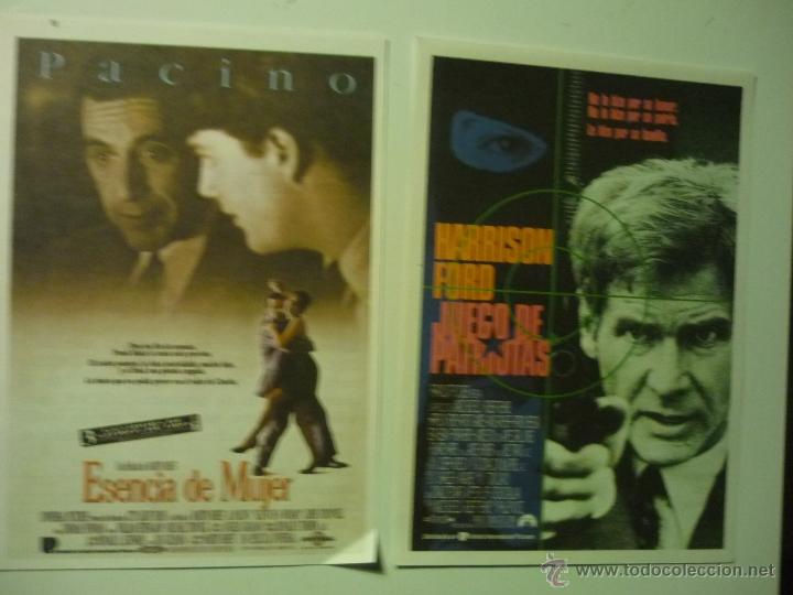 Kino: LOTE PROGRAMAS MODERNOS ORIGINALES-PUBLICIDAD DORSO