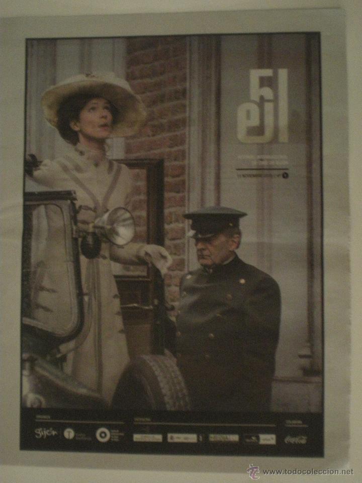 Cine: Festival Internacional de Cine de Gij&oacute;n - Peri&oacute;dico ofic. El 51 - Col. completa 2013 -- 9 peri&oacute;dicos