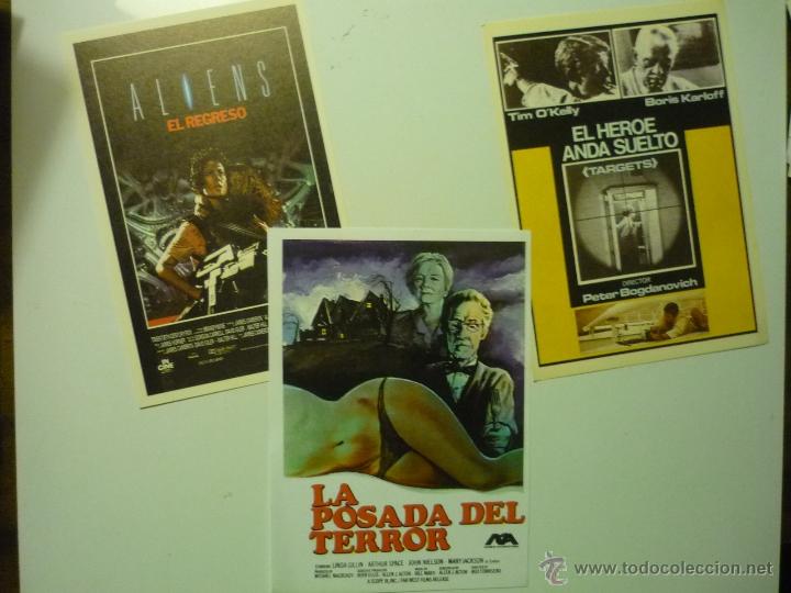 Kino: LOTE REPRODUCC.PELICULAS TERROR-ALIENS-EL HEROE ANDA SUELTO-LA POSADA DEL TERROR