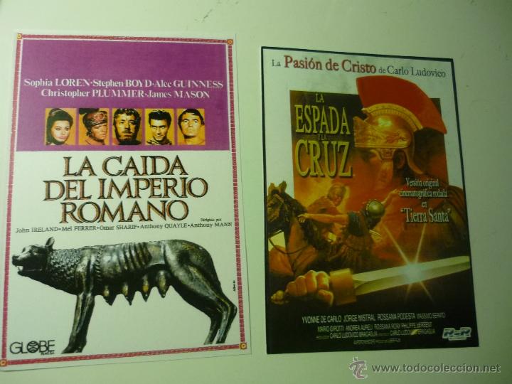 Kino: lote reprod.romanosla espada y la cruz- la caida del imperio romano