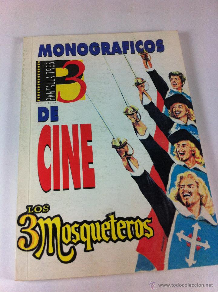 Cin&eacute;ma: REVISTA PANTALLA 3, P3, MINI LIBRO MONOGRAFICO LOS 3 MOSQUETEROS EN EL CINE.