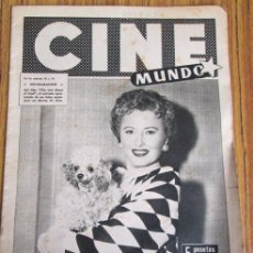 Cine: CINE MUNDO -- 26 NOVIEMBRE 1955 Nº 193 -- JAMES MASON
