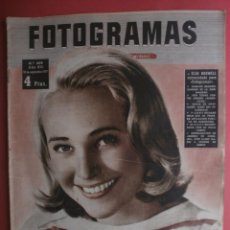 Cine: FOTOGRAMAS Nº459.1957.NICOLE BERGER.ELSA MAXWELL,ANNE VERNON,VENECIA,LOLA FLORES,MICKEY ROONEY.. Lote 41757290