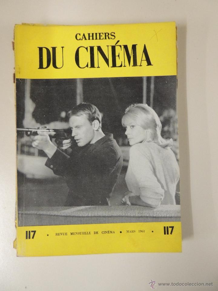 Cine: revista francesa cahiers du cinema n&ordm; 117 marzo 1961 - fran&ccedil;oise brion jean louis trintignant