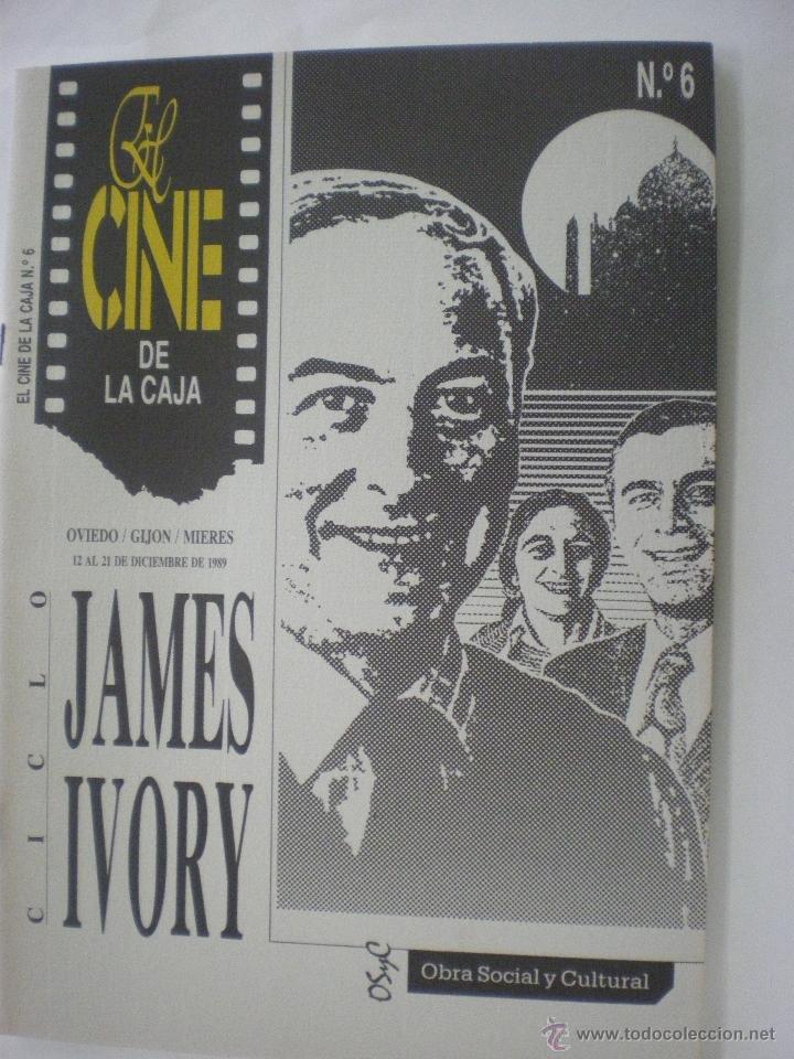 Cine: Revista El Cine de la Caja - N&ordm; 6 - 1989 - Ciclo James Ivory