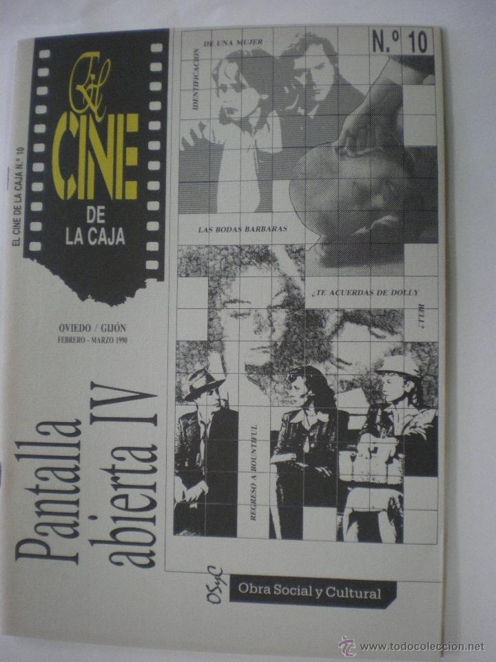 Cine: Revista El Cine de la Caja - N&ordm; 10 - 1990 - Ciclo Pantalla abierta IV