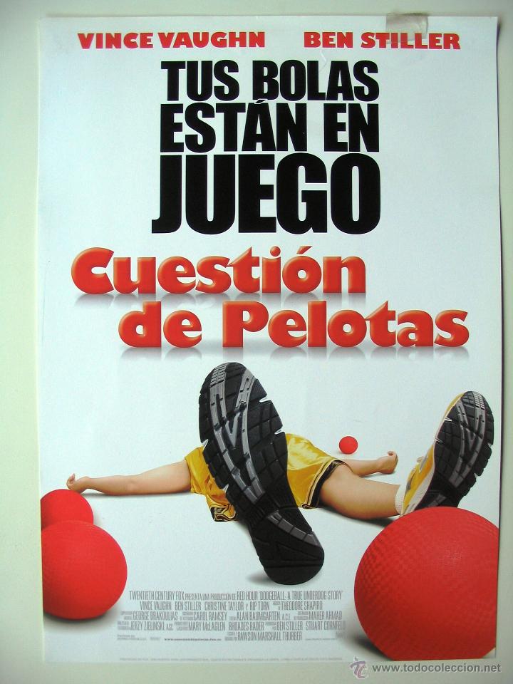 Kino: Cuesti&oacute;n de pelotas - Dina 4 poster - Vince Vaugh - Ben Stiller