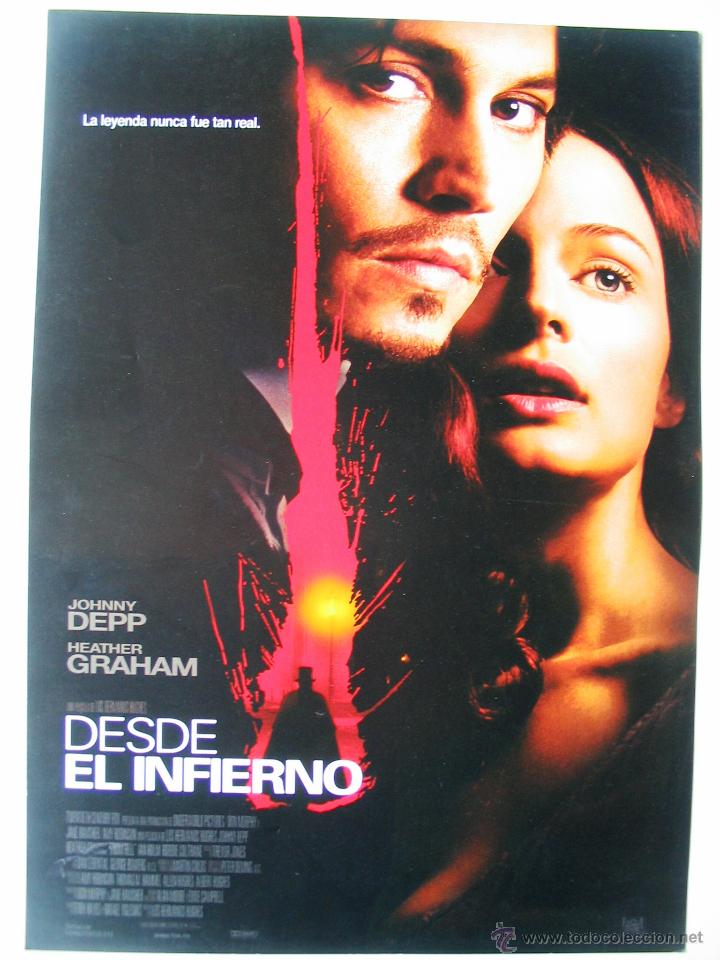 Kino: Desde el infierno - Dina 4 poster - Johnny Deep - Heather Graham