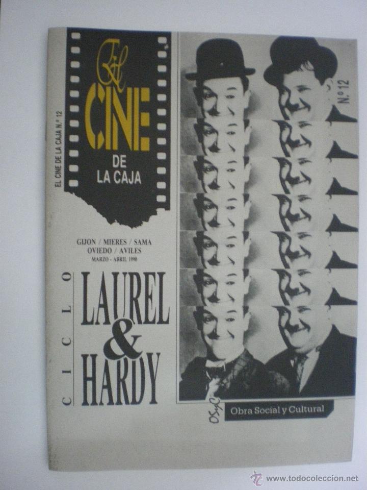 Cine: Revista El cine de la Caja - N&ordm; 12 -1990 - Ciclo Laurel & Hardy