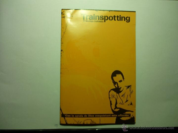 Cine: PROGRAMA LIBRITO DVD VIDEO TRAINSPOTTING - DESPLEGABLE