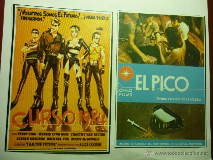 Kino: lote dos programas modernos  curso 1984- el pico ---a imprenta