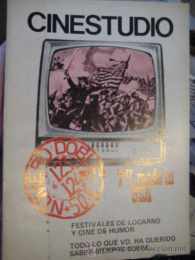 Cin&eacute;ma: CINESTUDIO N&ordm;123-124.   Cinestudio.  Madrid.  1973