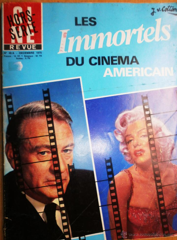 Cin&eacute;ma: revista cine - los inmortales del cine americano