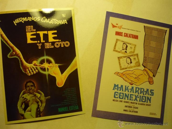 Kino: LOTE REPRODUCCIONES PELICULAS HNOS.CALATRAVA.-  EN FOTO