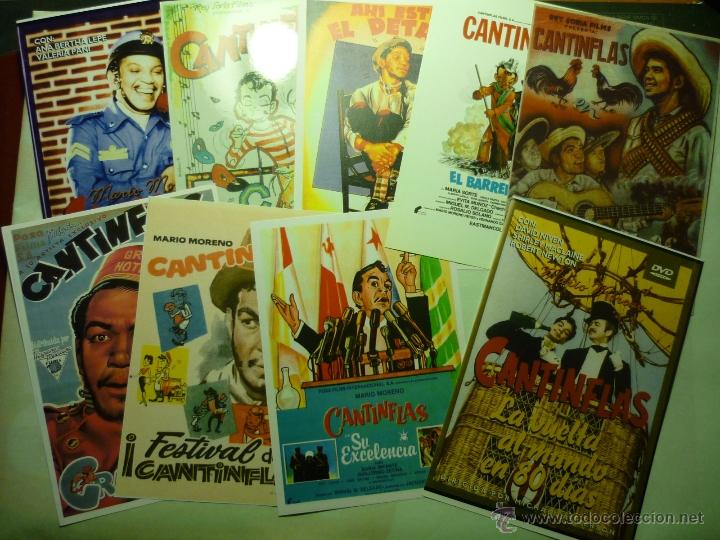 Kino: LOTE REPRODUCCIONES DIF.PELICULAS DE CANTINFLAS-PAPEL Y FOTO