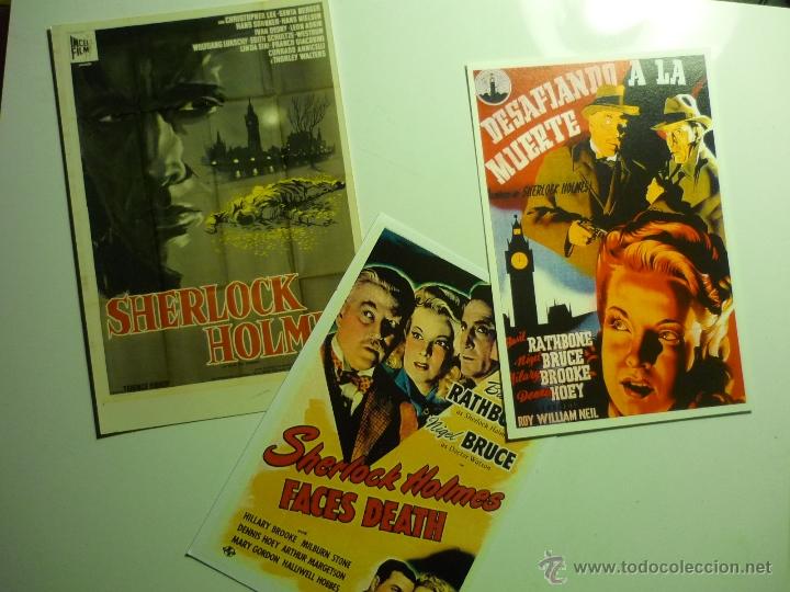 Kino: REPRODUCCIONES CARTELES ESPA&Ntilde;OLES Y EXTRANJEROS PELICULAS SHERLOCK HOLMES