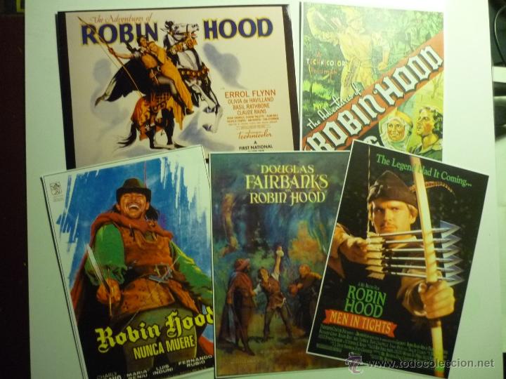 Kino: LOTE REPRODUCCIONES PAPEL Y FOTO PELICULAS DE ROBIN HOOD