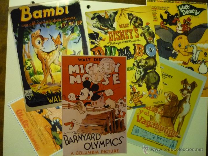 Kino: LOTE REPRODUCCIONES PAPEL Y FOTO PELICULAS WALT DISNEY
