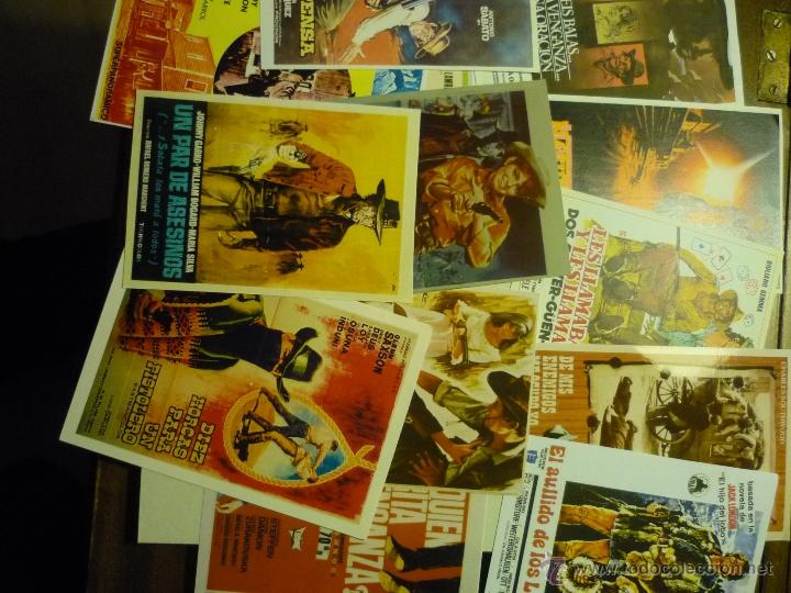 Kino: LOTE REPRODUCCIONES PAPEL Y FOTO WESTERN- SPAGHETTIS