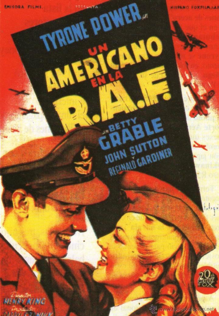 Cin&eacute;ma: RECORTES DE TYRONE POWER BETTY GRABLE