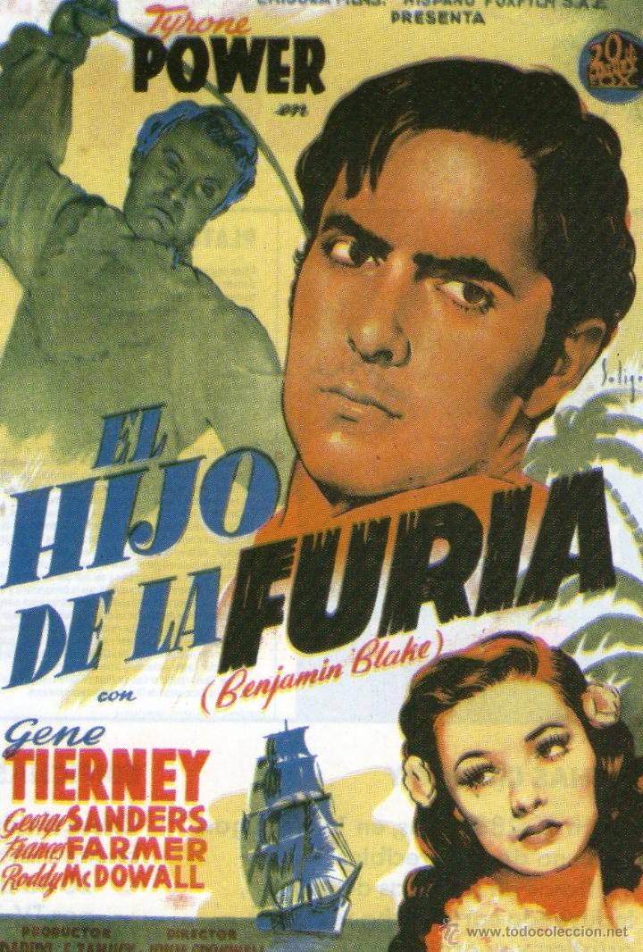 Cin&eacute;ma: RECORTES DE TYRONE POWER GENE TIERNEY