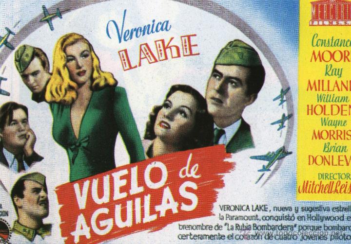 Cin&eacute;ma: RECORTES DE VERONICA LAKE WILLIAM HOLDEN