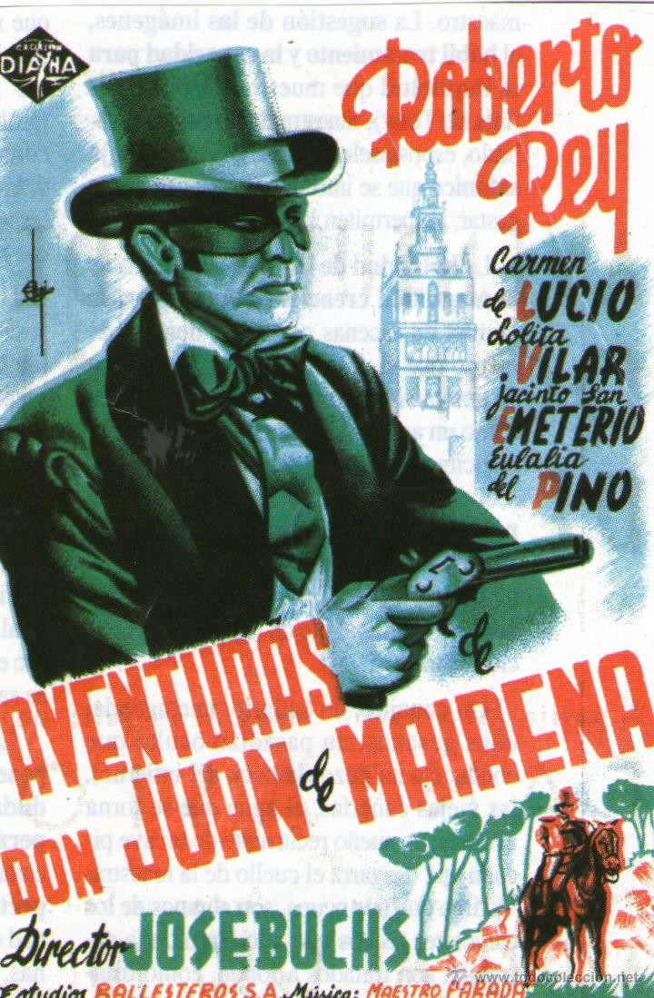 Cin&eacute;ma: RECORTES DE AVENTURAS DE DON JUAN DE MAIRENA ROBERTO REY