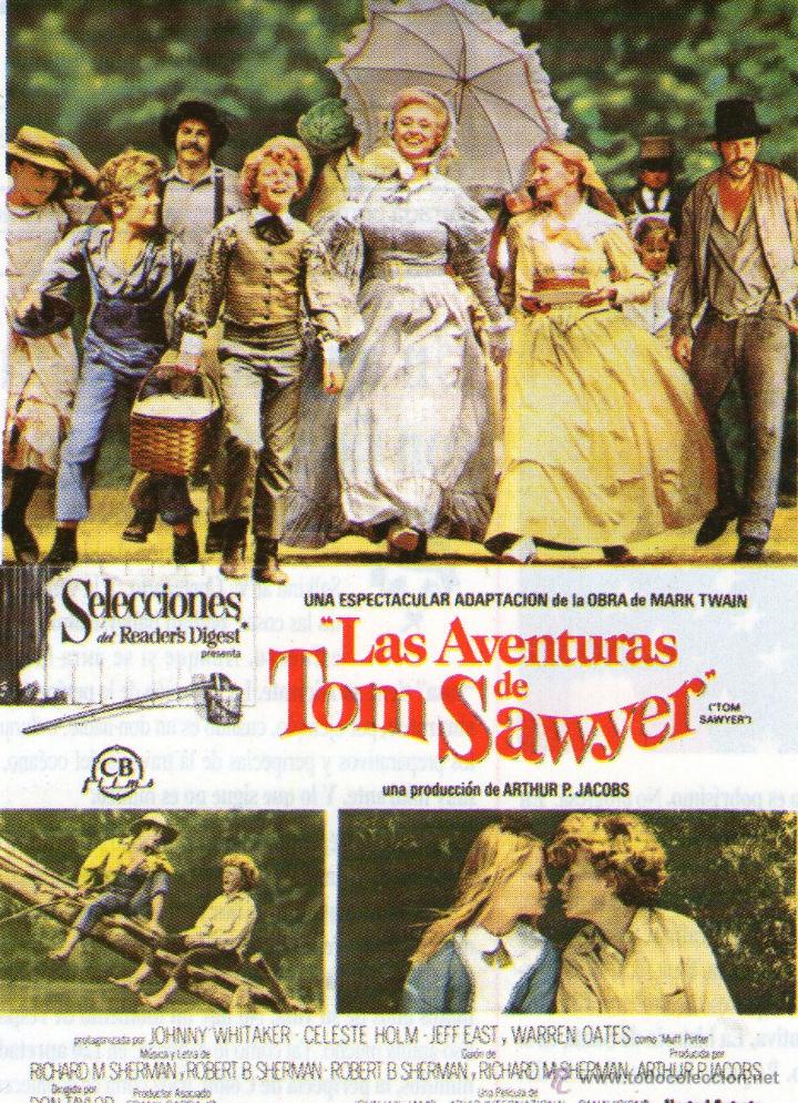 Cin&eacute;ma: RECORTES DE tom sawyer Johnny Whitaker, Celeste Holm, Warren Oates, Jeff East, Jodie Foster, Lucille